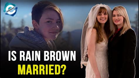 rain brown partner|Rain Brown Ties The Knot For The Second Time